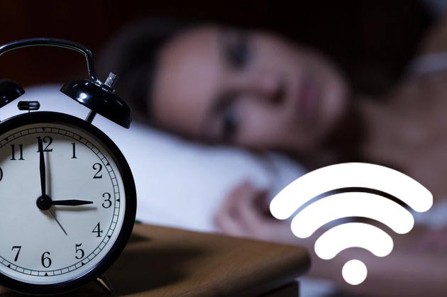 Wifi tác động làm cho mất ngủ