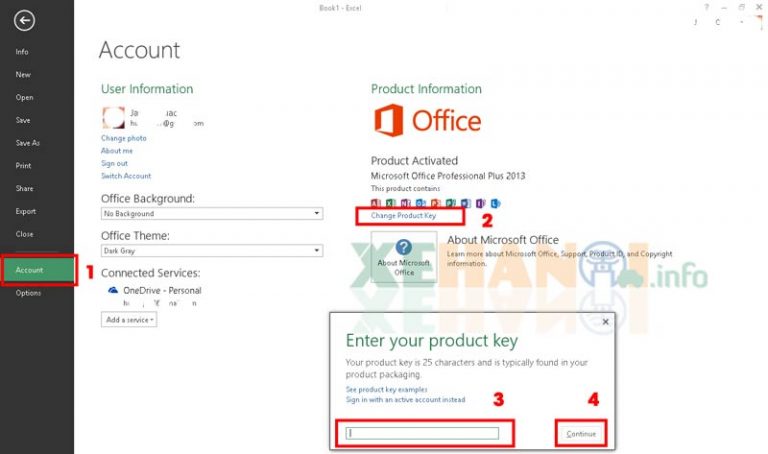 Install Id Confirmation Id Office 2013
