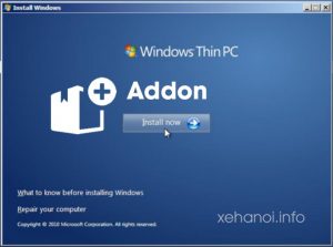 Các gói bổ sung cho Windows 7 ThinPC