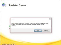 Sửa lỗi Error 1920. Service ‘Office Software Protection Platform’ (osppsvc) failed to start