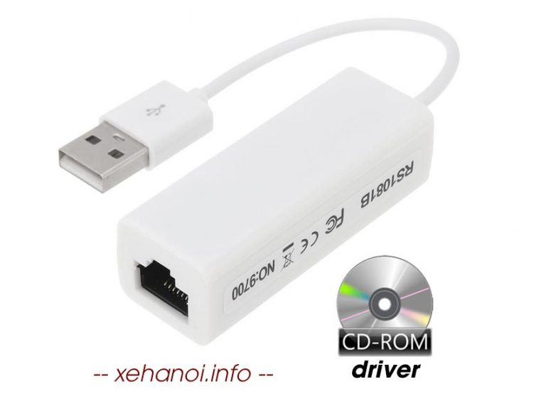 Driver card mạng USB to LAN RD9700 Windows XP / 7 / 8 / 10
