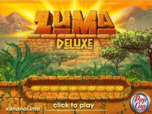Zuma Deluxe – game Ếch bắn bóng PopCap