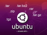 Nén và giải nén zip, tar.gz và tar.bz2 trong Ubuntu Server