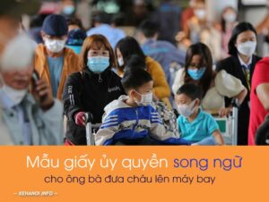giấy ủy quyền song ngữ